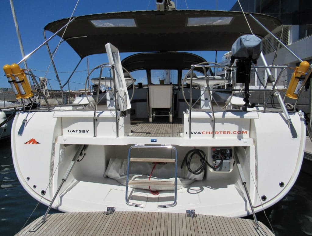 Badeplattform Bavaria Cruiser 56 Gatsby